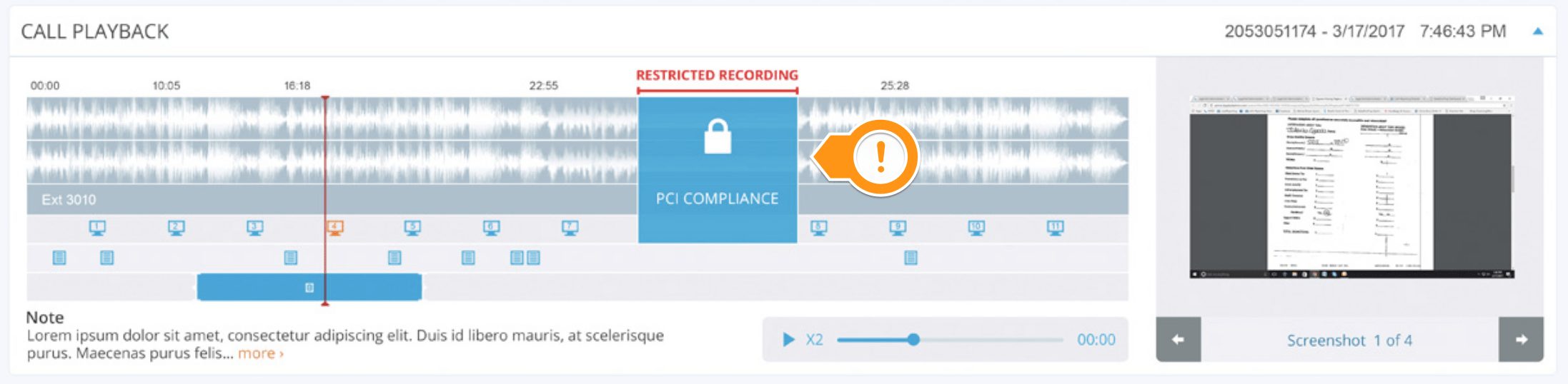 PCI Redaction