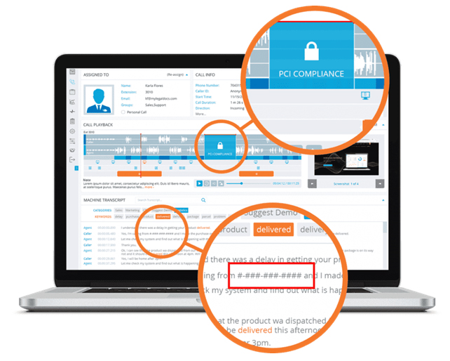 Call center PCI compliance
 