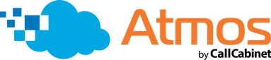 Atmos by CallCabinet call recording and voice analytics logo.
