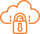 Icon of secure voice data