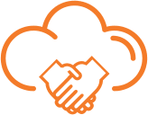 Icon of flexible partnering options for call recording service providers and channel partners.