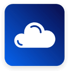 Cloud-based compliance icon