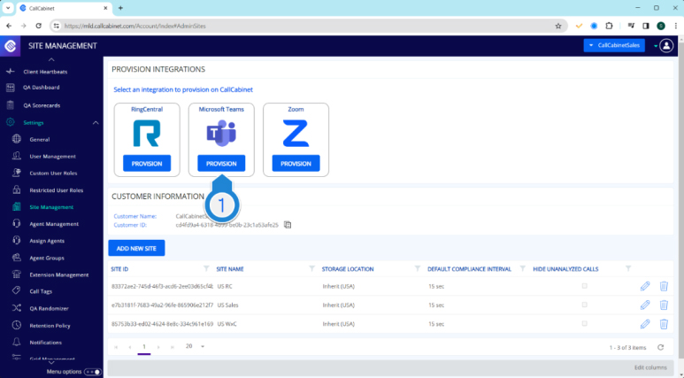 Site-Management-page