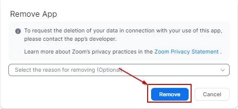CallCabinet-Zoom-Remove-app