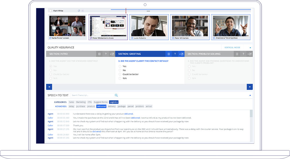 CallCabinet Blog Filler Day in the Life Call Center Quality Assurance Transcription