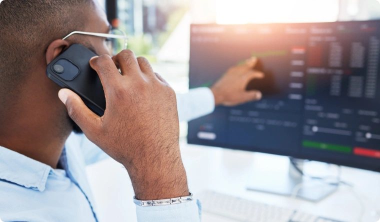 real-time call recording for trade communications