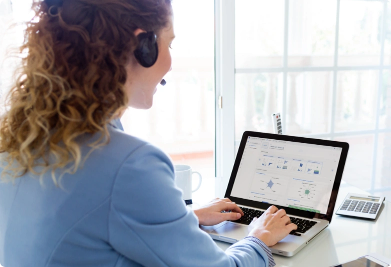 select from various industry and role specific dashboards