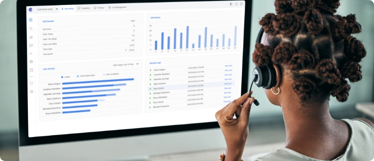 compliant call recording, AI-driven conversation analytics, quality assurance tools, and data migration solutions