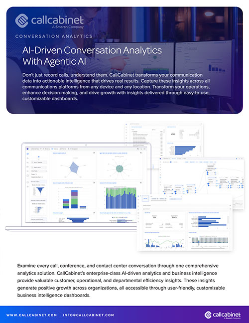 CallCabinet Brochure Thumb Conversation Analytics Brochure