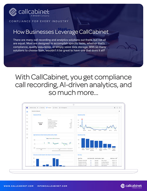Brochure Thumbnail How Businesses Leverage CallCabinet